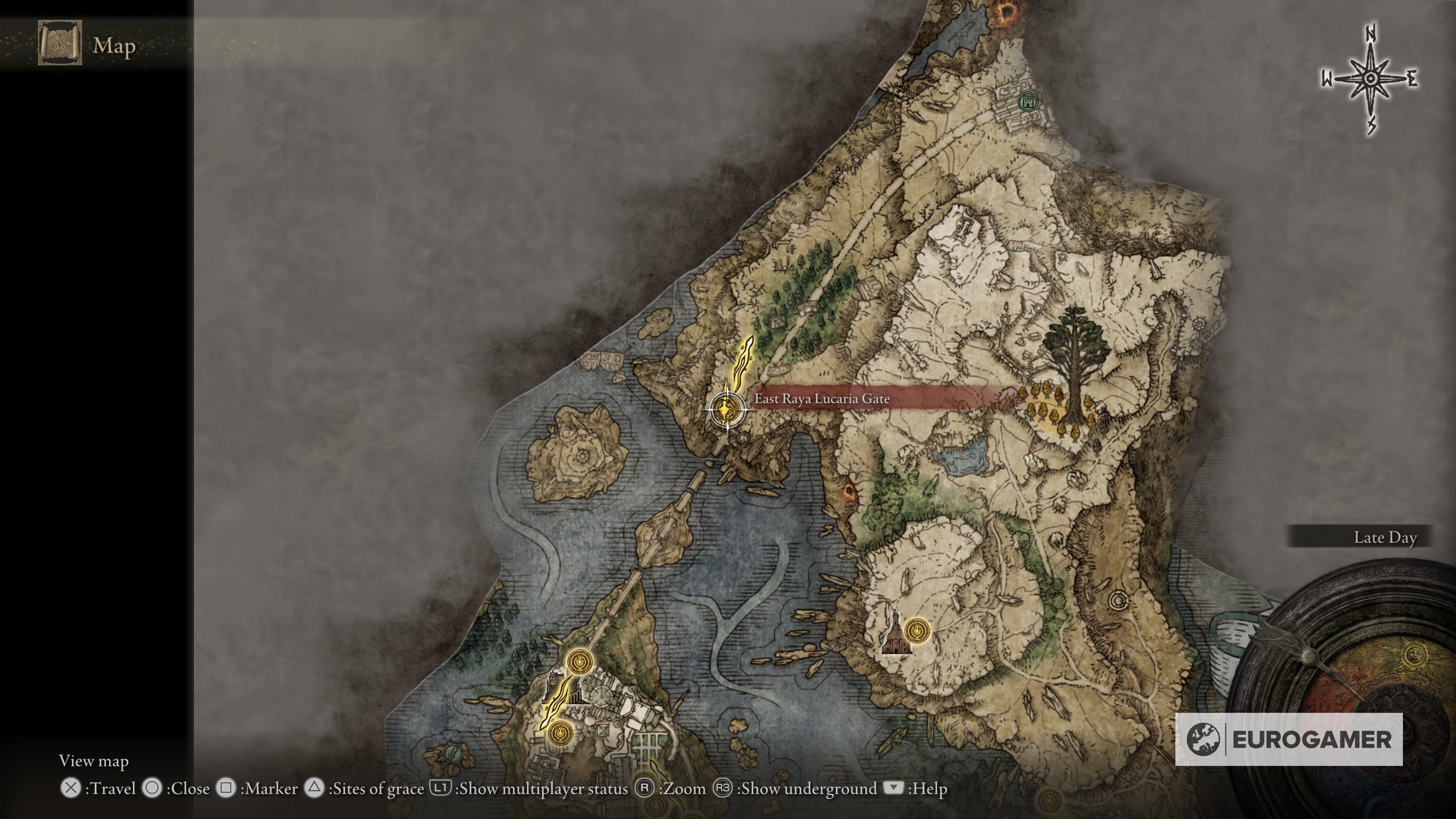 Elden Ring Grand Lift of Dectus location, where to find Dectus